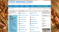 Desktop Screenshot of kutchweddingguide.com